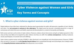 EU - Cyber Violence Against Women & Girls - Key Terms & Concepts - EIGE